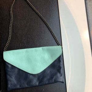 J Crew Clutch - Two Tone Envelope Bag